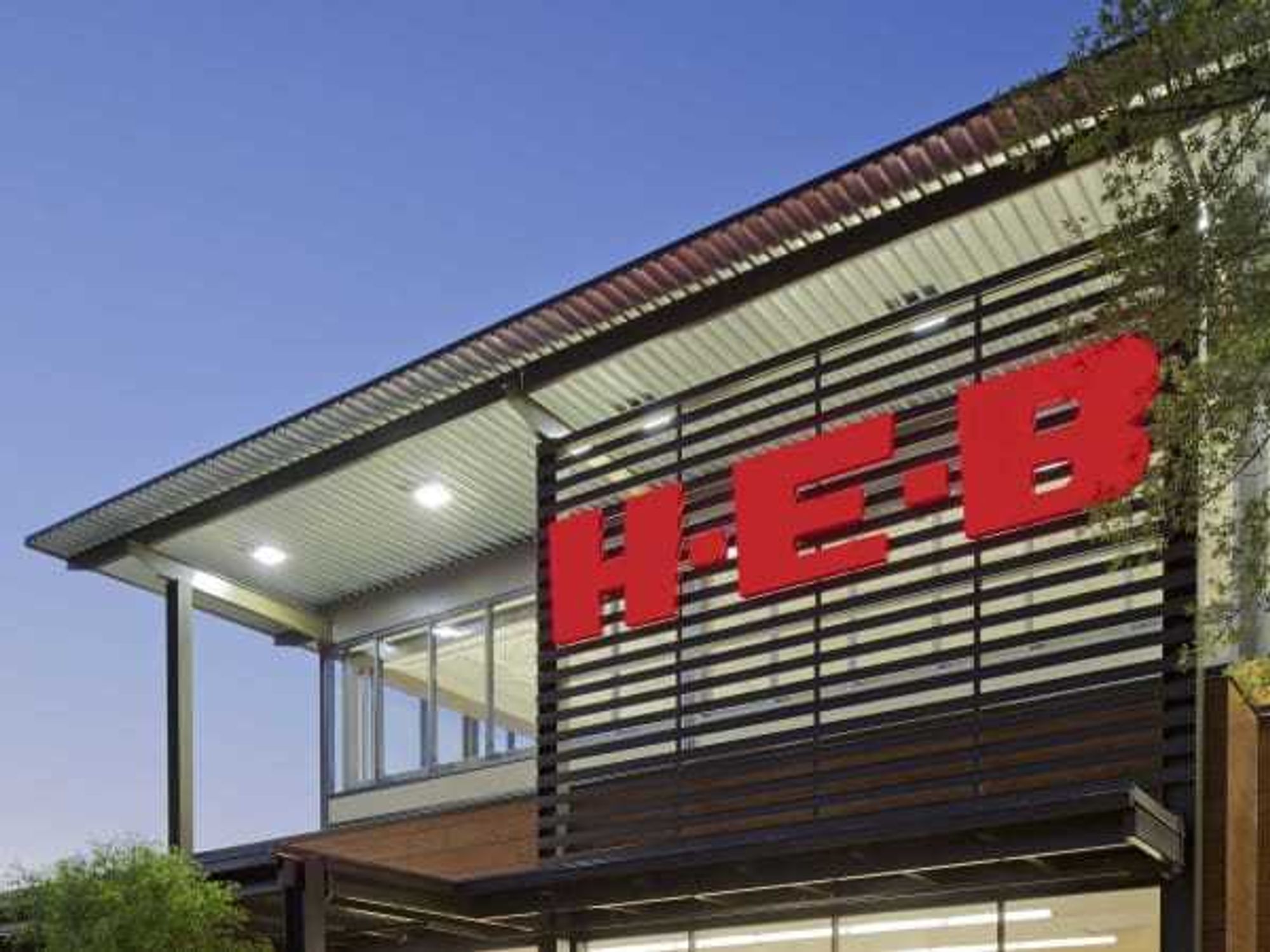 H-E-B store sign