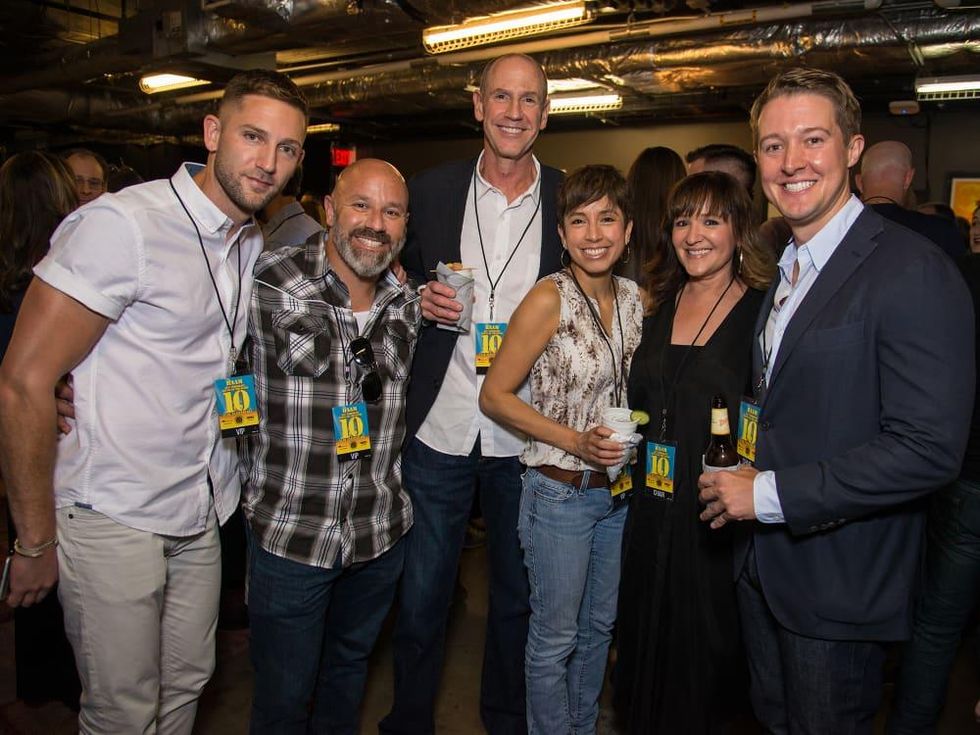 HAAM Corporate Battle of the Bands 2017 Mike Murry Mike Spear Walter Sherwood Raquel Garcia Kim Couch Janson Woodlee