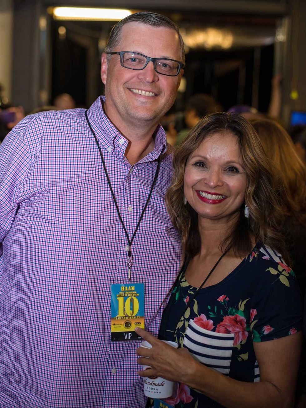 HAAM Corporate Battle of the Bands 2017 Roger Kidwell Lynda Lerma