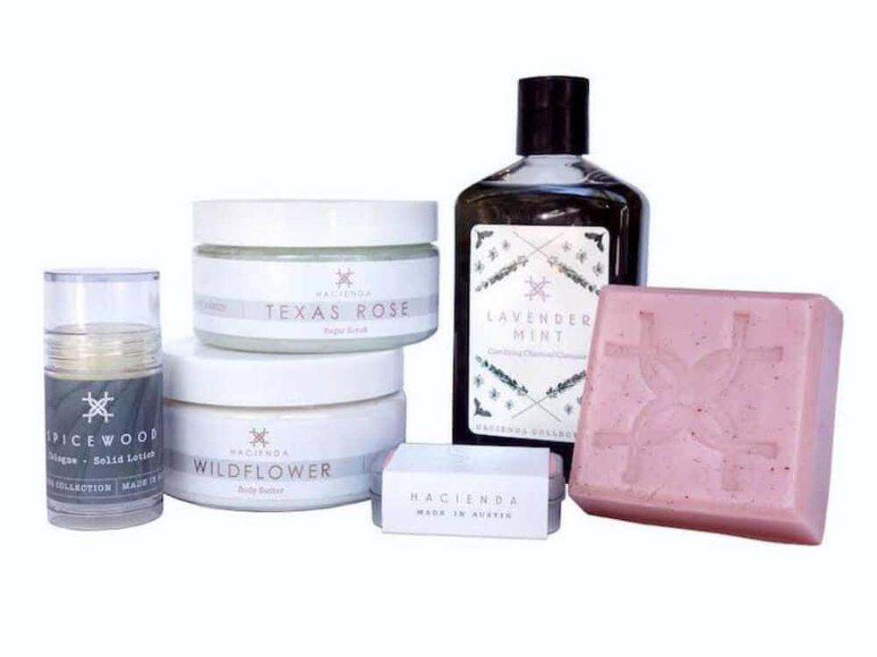 Hacienda body care collection