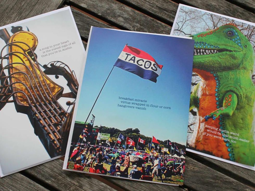 Haiku Austin book poetry Carlotta Eike Stankiewicz 2016