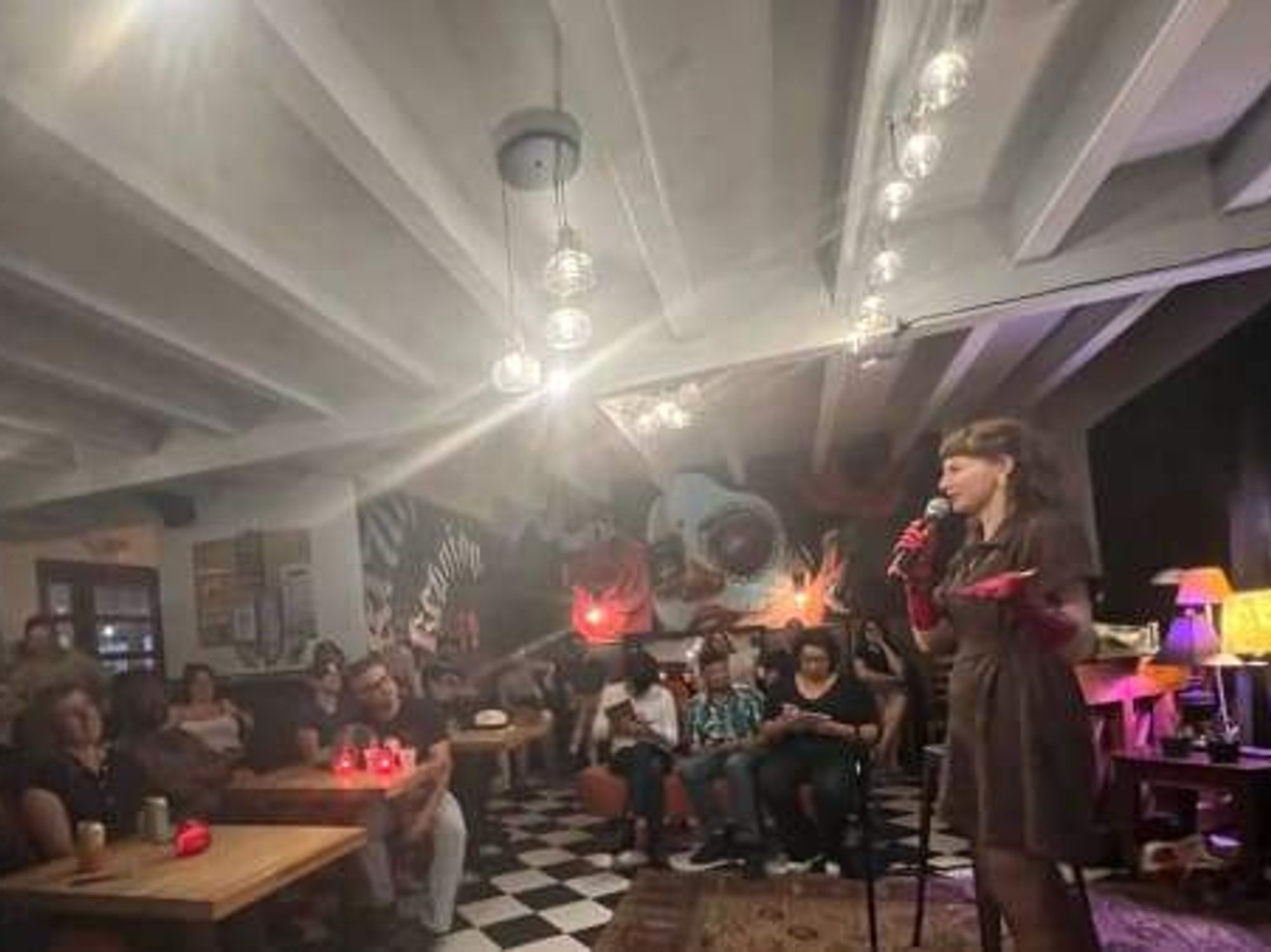 Half Empty Half Full Literary Comedy Game Show