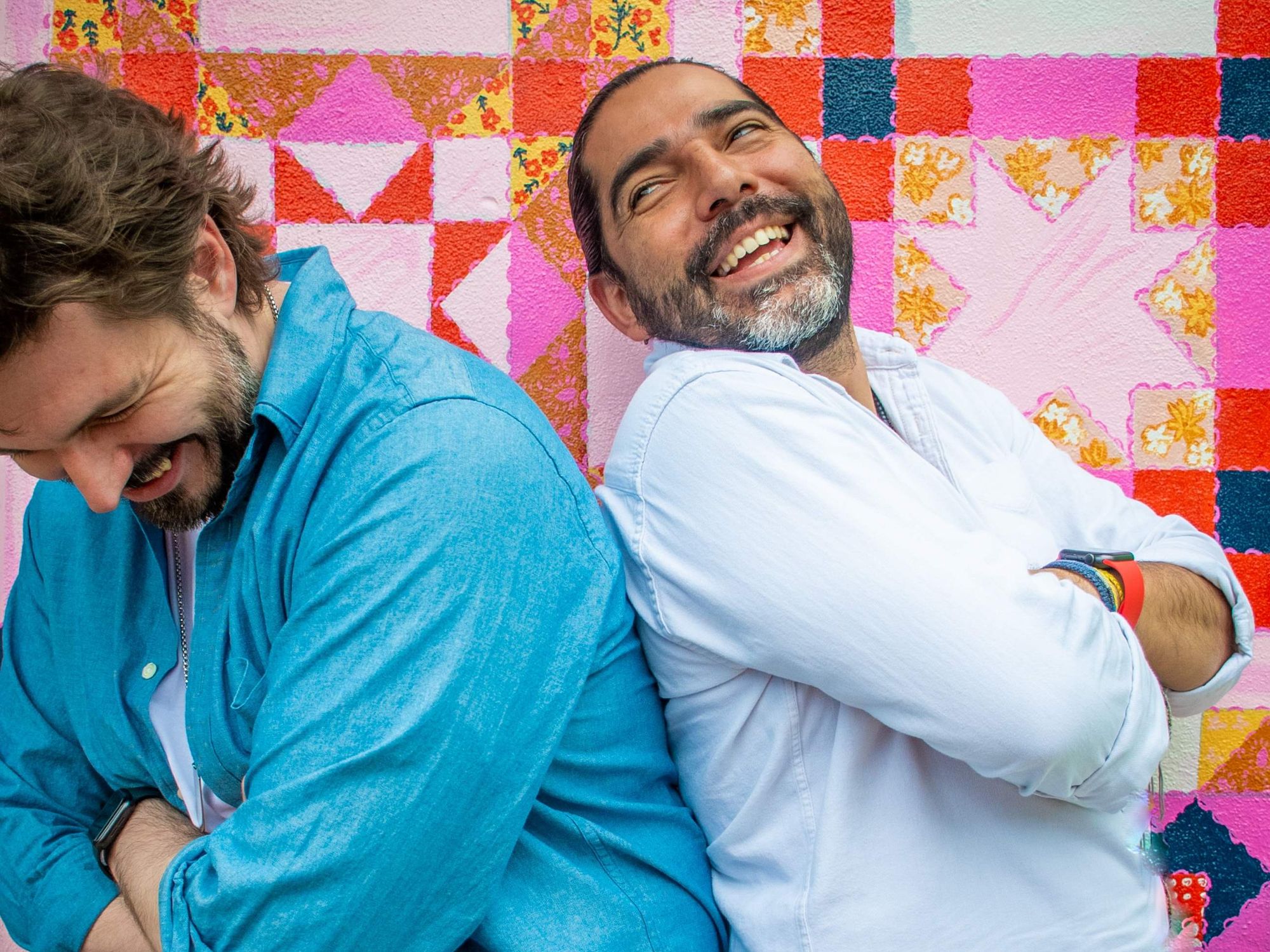 Hans Schrei and Luis Gramajo of the Sunday Afternoon Project