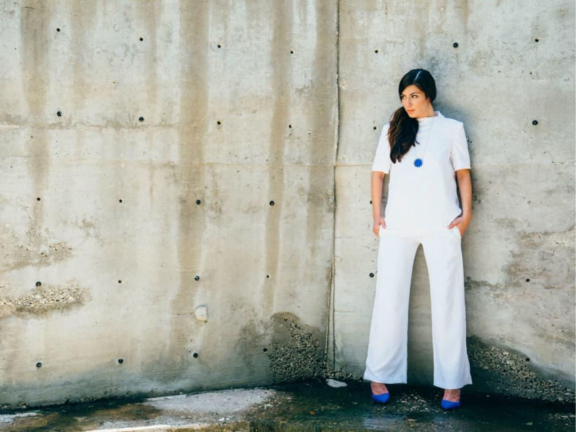 Harry Rex white top and pants