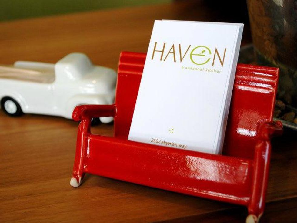 Haven restaurant in Houston