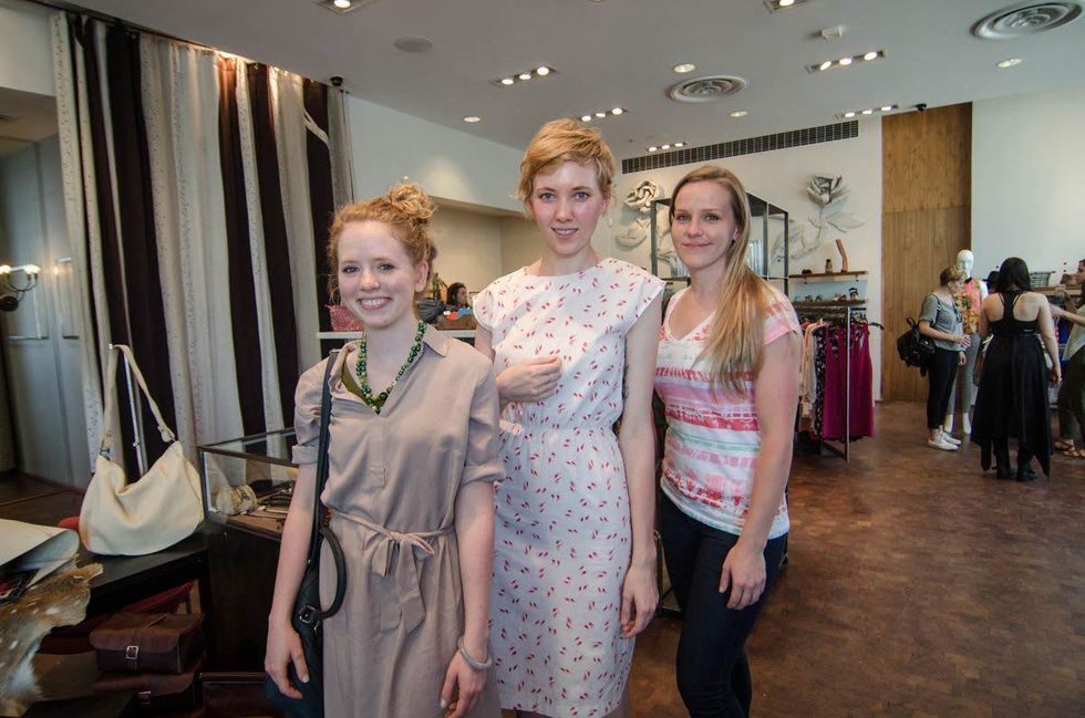 Haylee Pomeroy, Kendal Kinslow and Breanna Campbell at By George