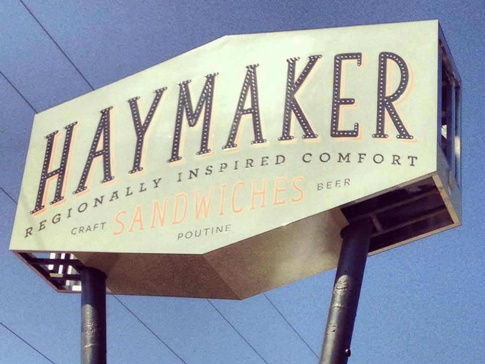 Haymaker Austin exterior signage