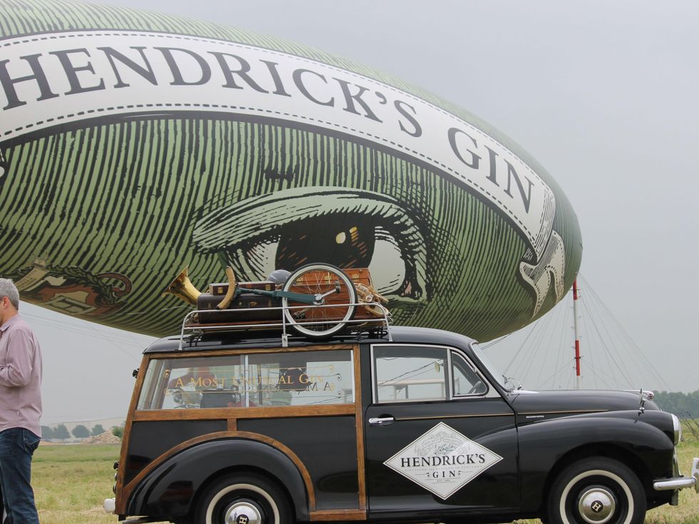 Hendrick's Gin Flying Cucumber Austin
