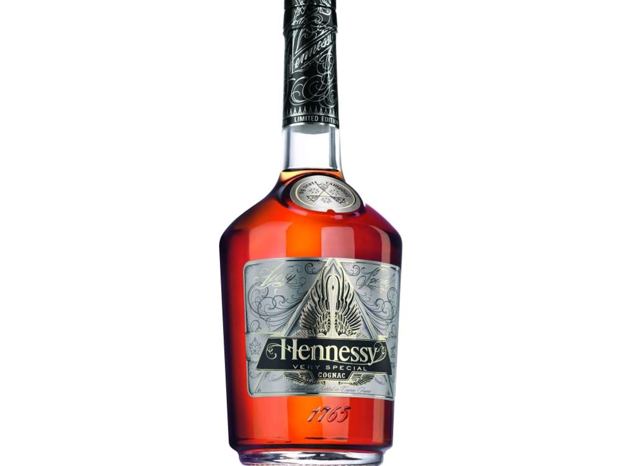 Hennessy Scott Campbell bottle