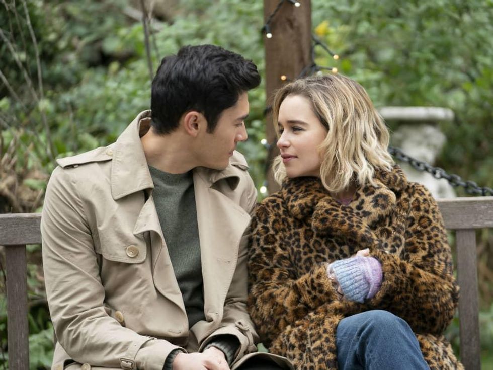 Henry Golding and Emilia Clarke in Last Christmas