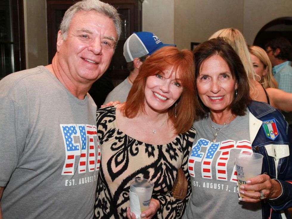 Heroes Rise Fundraiser 2014 in Austin Eddie Hooks, Wanda Stephens, Marilyn Hooks