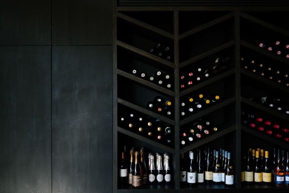 hestia dining room wine rack