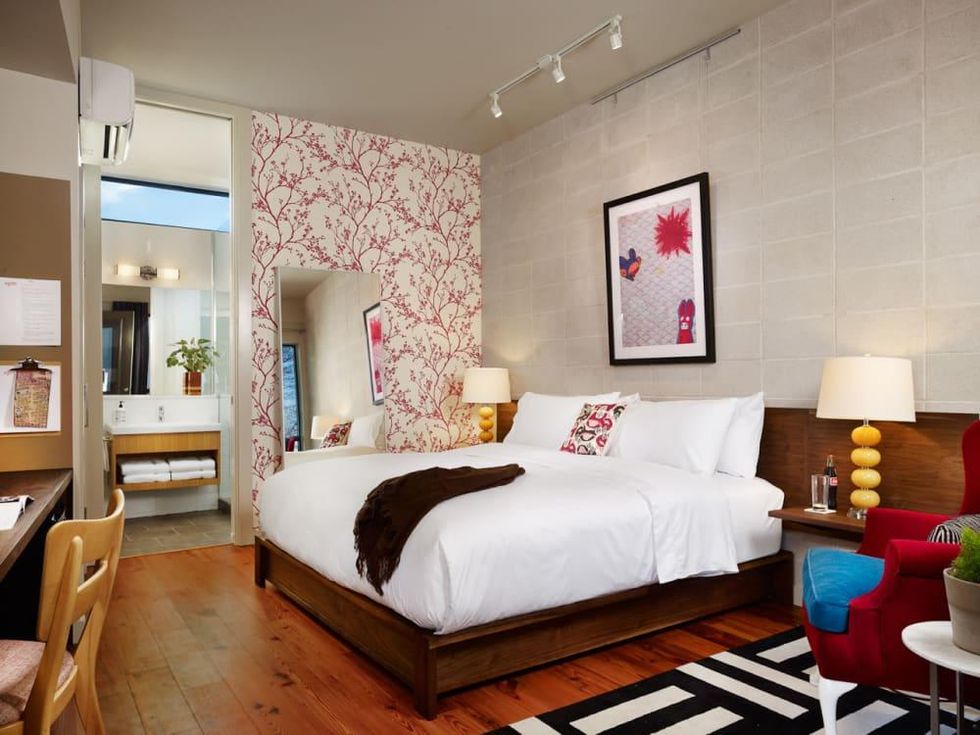 Heywood Hotel Austin Room 4 Four bed