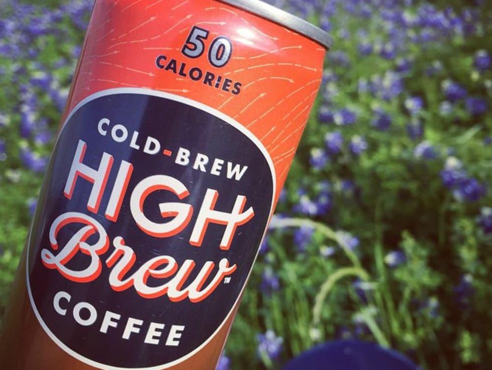 High Brew Coffee double espress flavor can