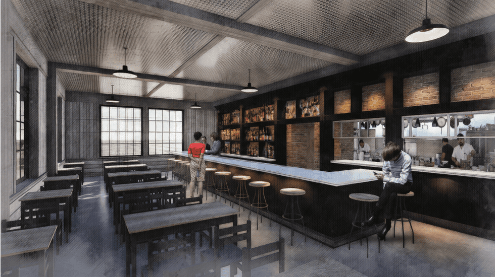 Hildee\u2019s Dine-Inn rendering
