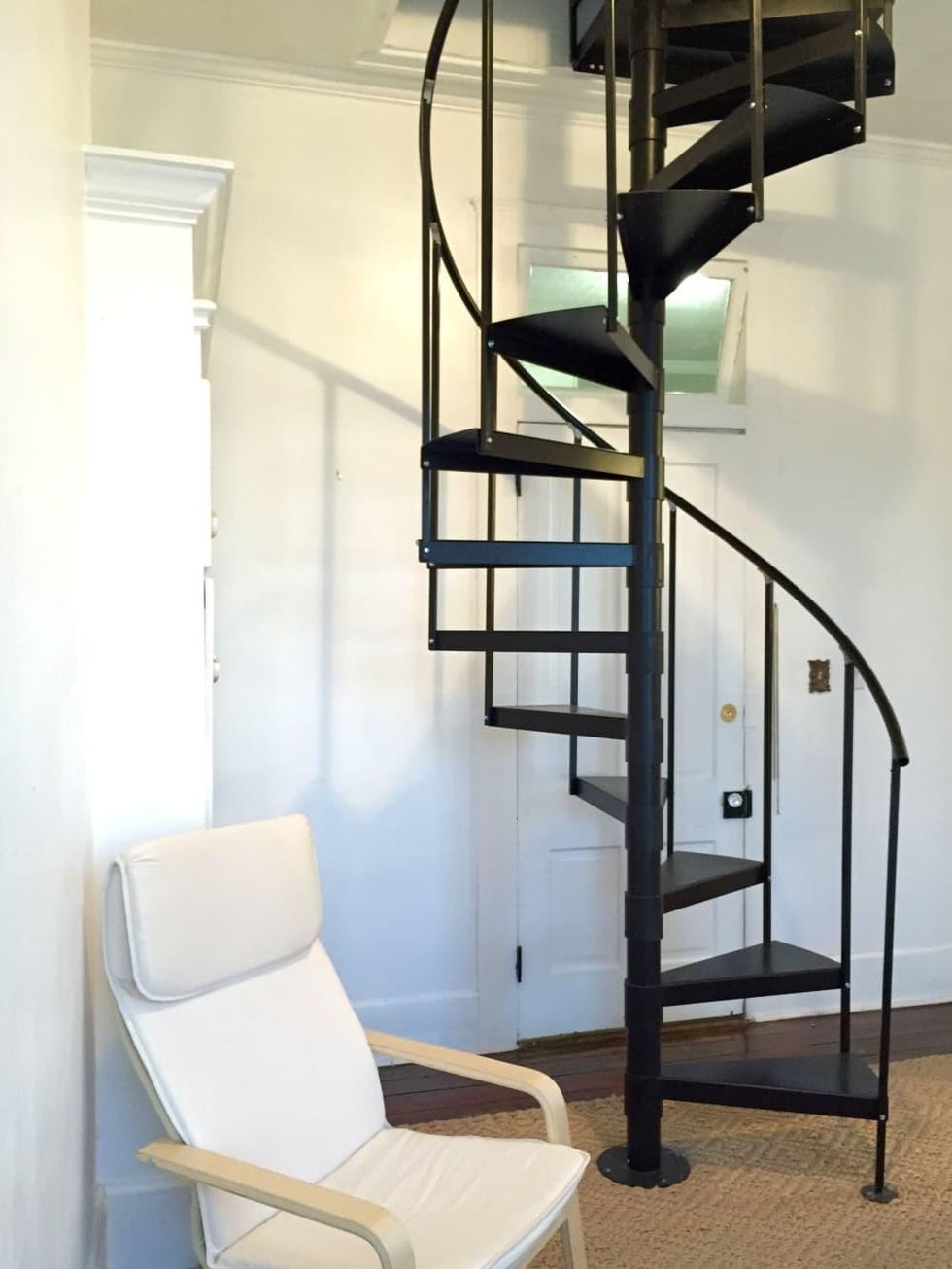 HK Austin hostel stairwell