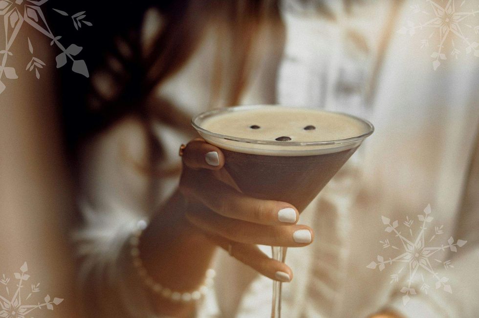 Holiday espresso martini