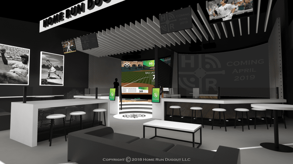 Home Run Dugout rendering Dell diamond