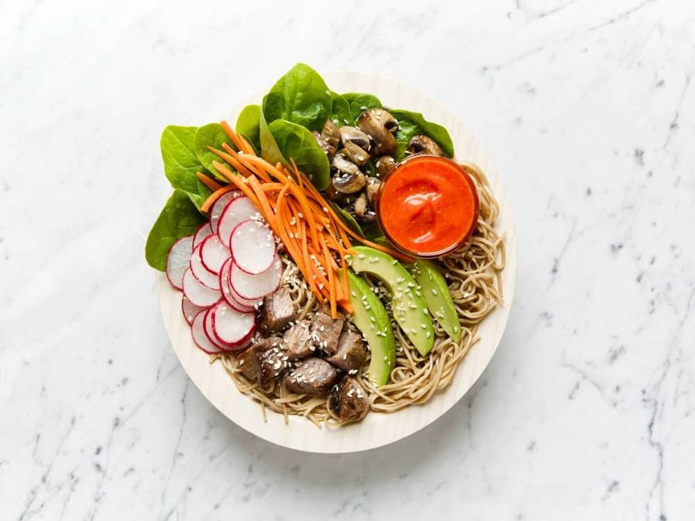 Honest Marys soba bowl