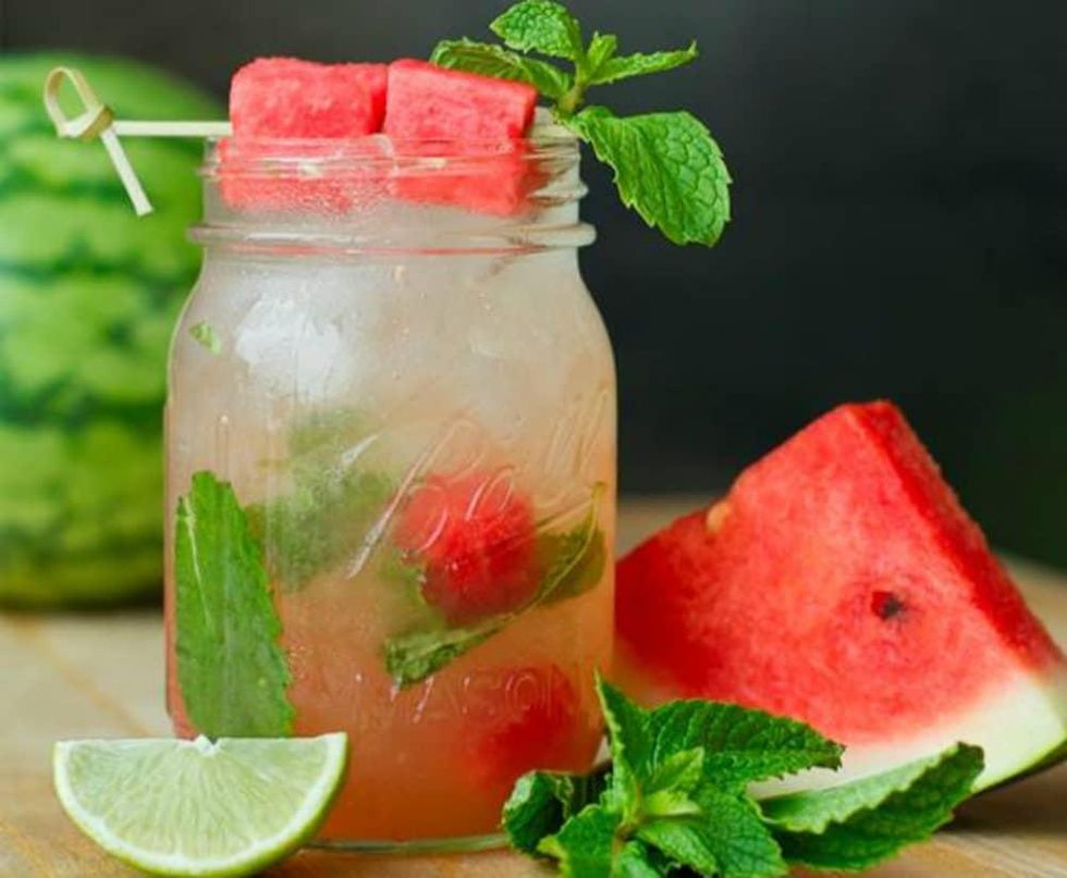 Hopdoddy watermelon mojito cocktail June 2016 special