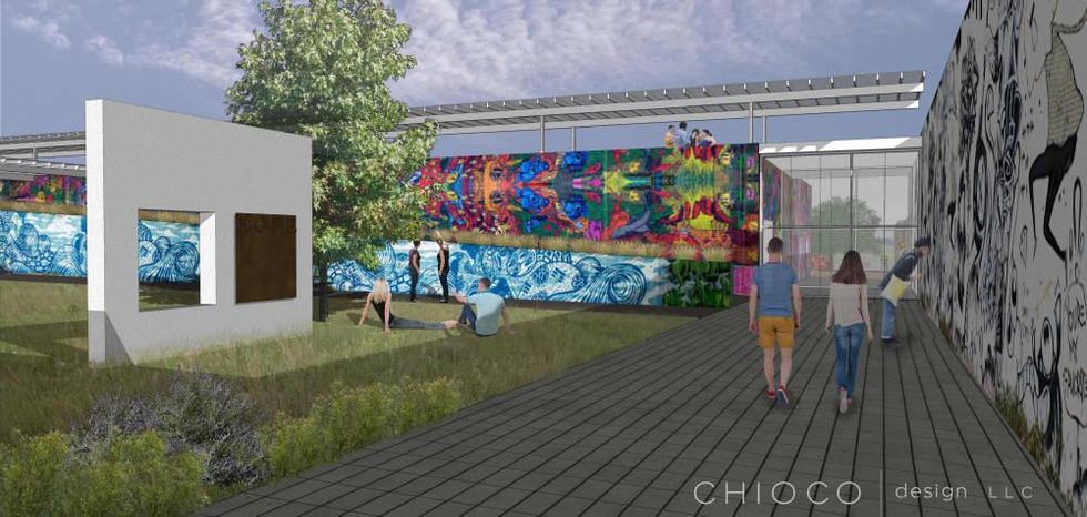 HOPE Outdoor Gallery Austin rendering