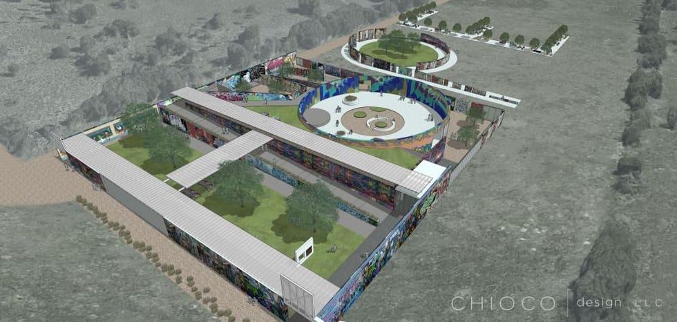 HOPE Outdoor Gallery Austin rendering