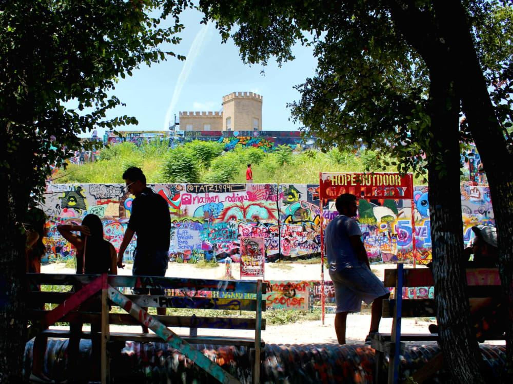 HOPE Outdoor Gallery Castle Hill grafitti park