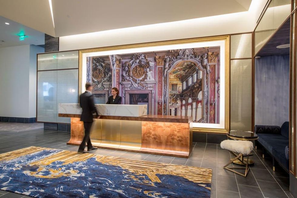 Hotel Alessandra lobby