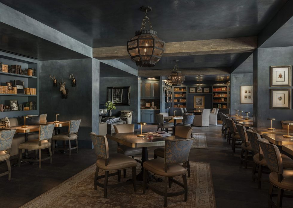 Hotel Ganduca Houston, renovated library