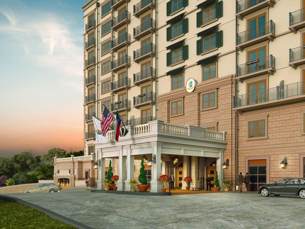 Hotel Granduca Austin rendering 2 April 2014