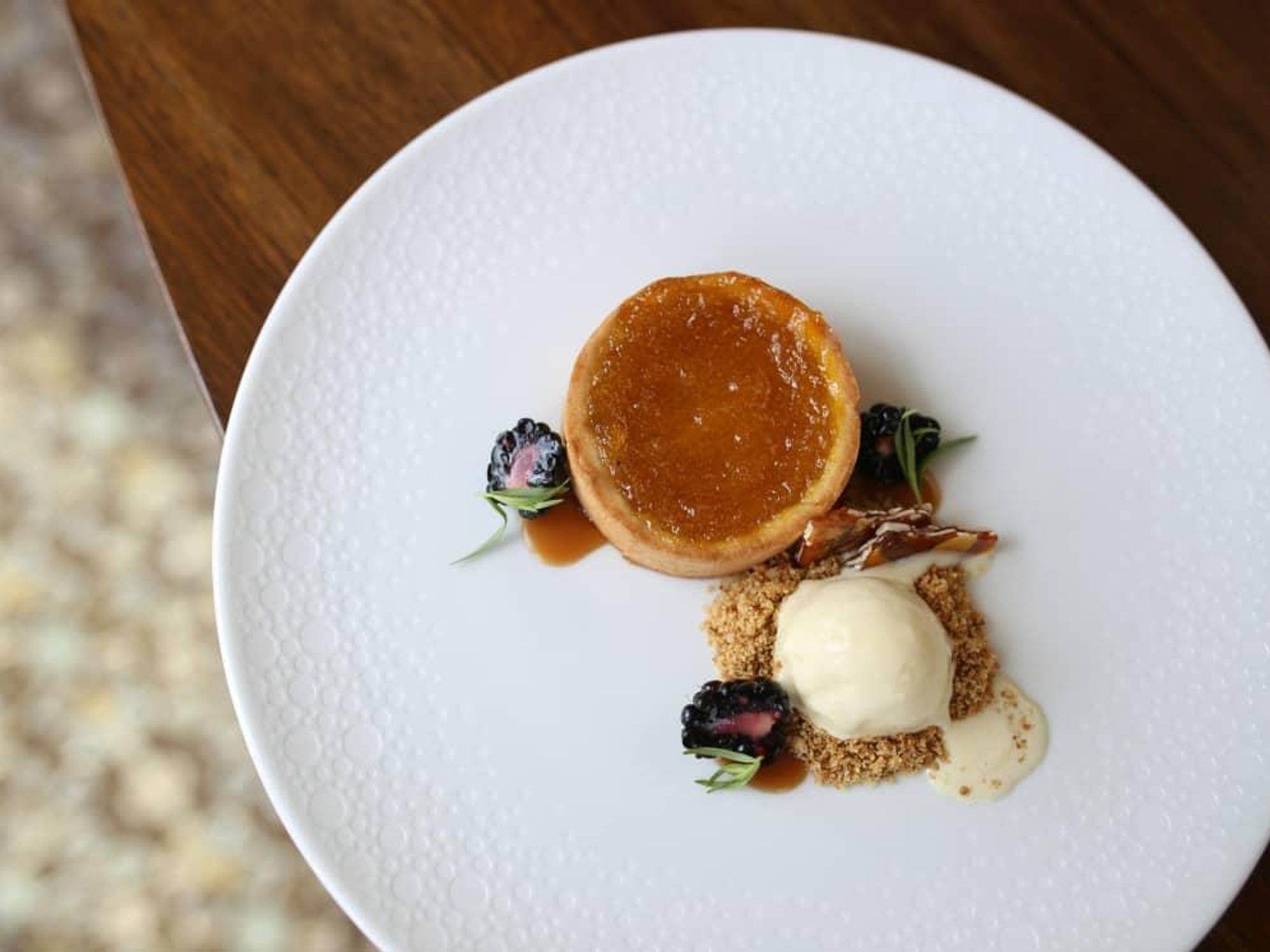 Hotel Granduca Peach Crostata