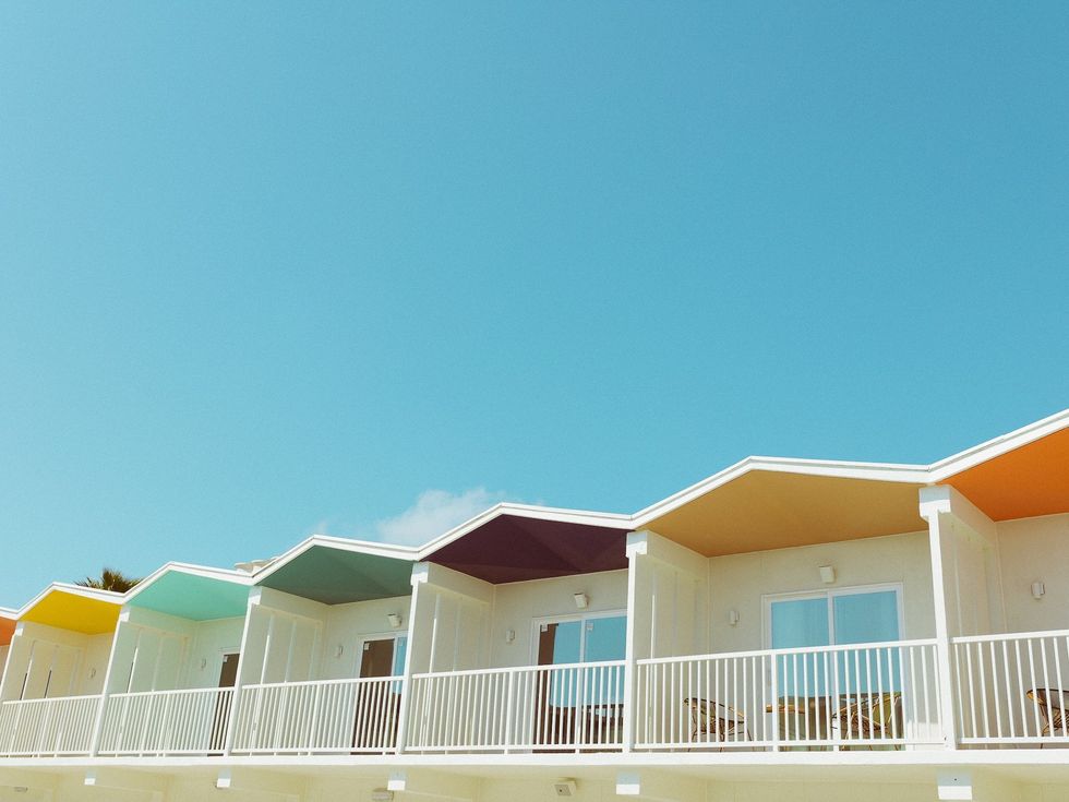 Hotel Lucine balconies