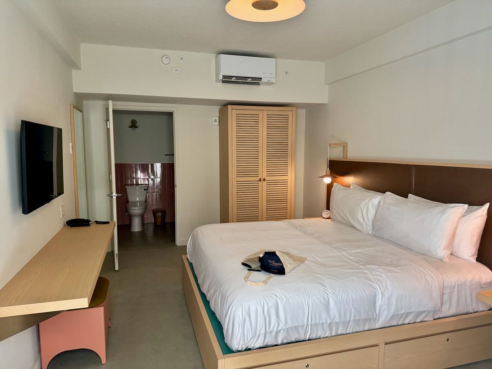 Hotel Lucine bedroom