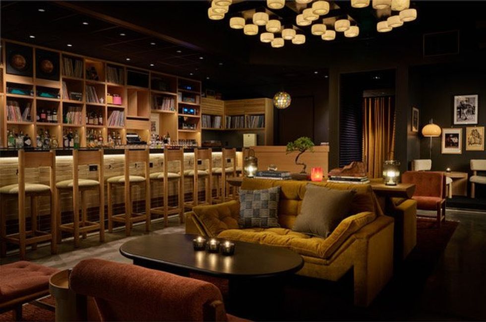 Hotel Magdalena's Equipment Room interior