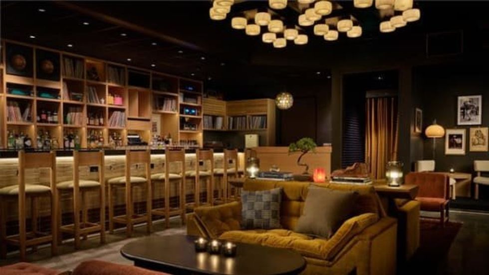 Hotel Magdalena's Equipment Room interior