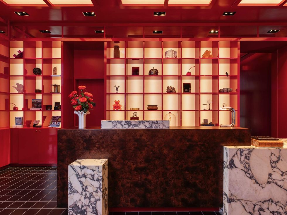 Hotel Saint Augustine check-in desk