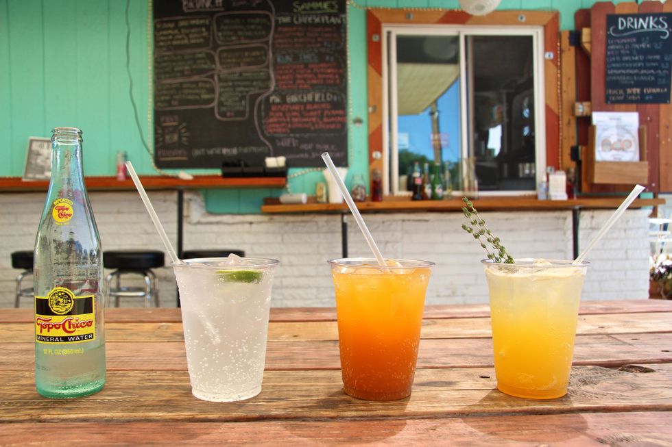 Housemade sodas at Con'Olio in Austin