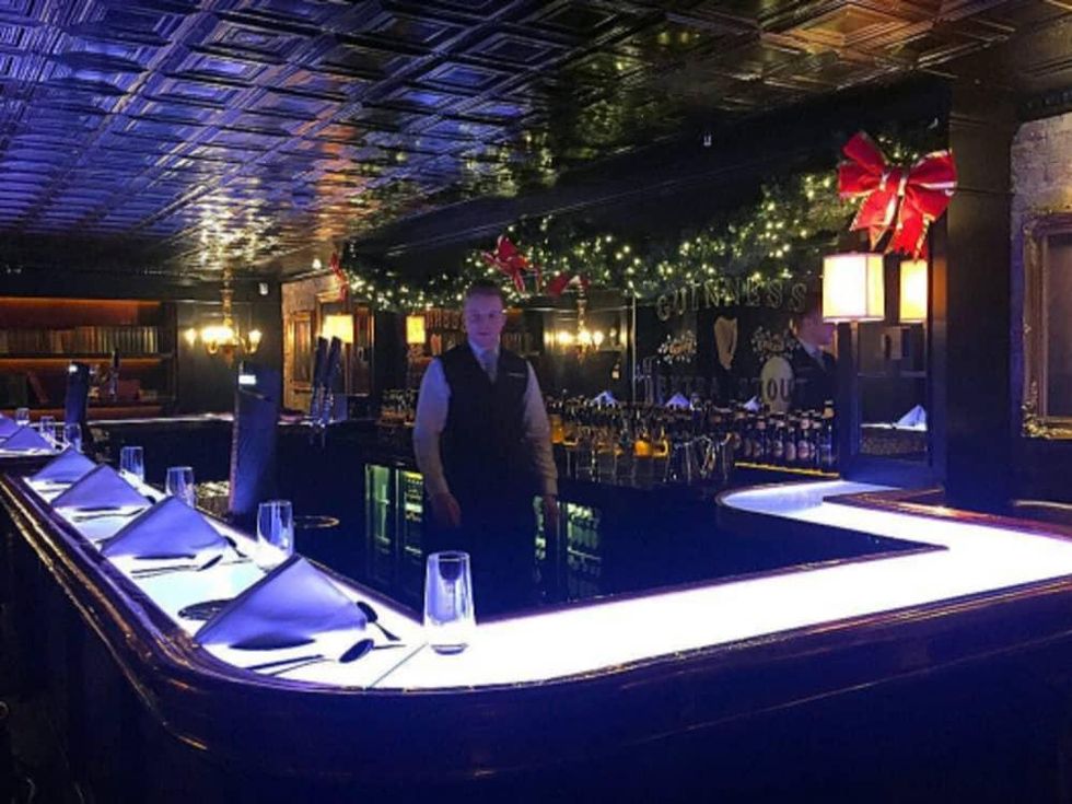 Houston, Dublin, Ireland, Connoisseur Bar at Guinness Storehouse, Sept 2017