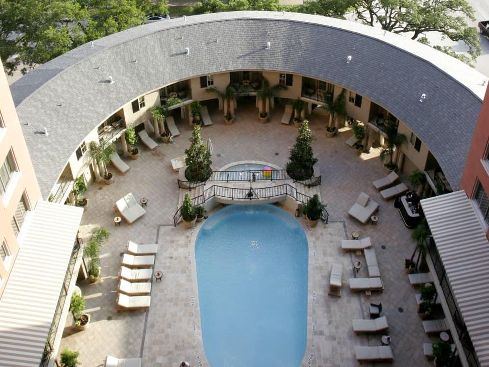 Houston hotel pools Hotel ZaZa