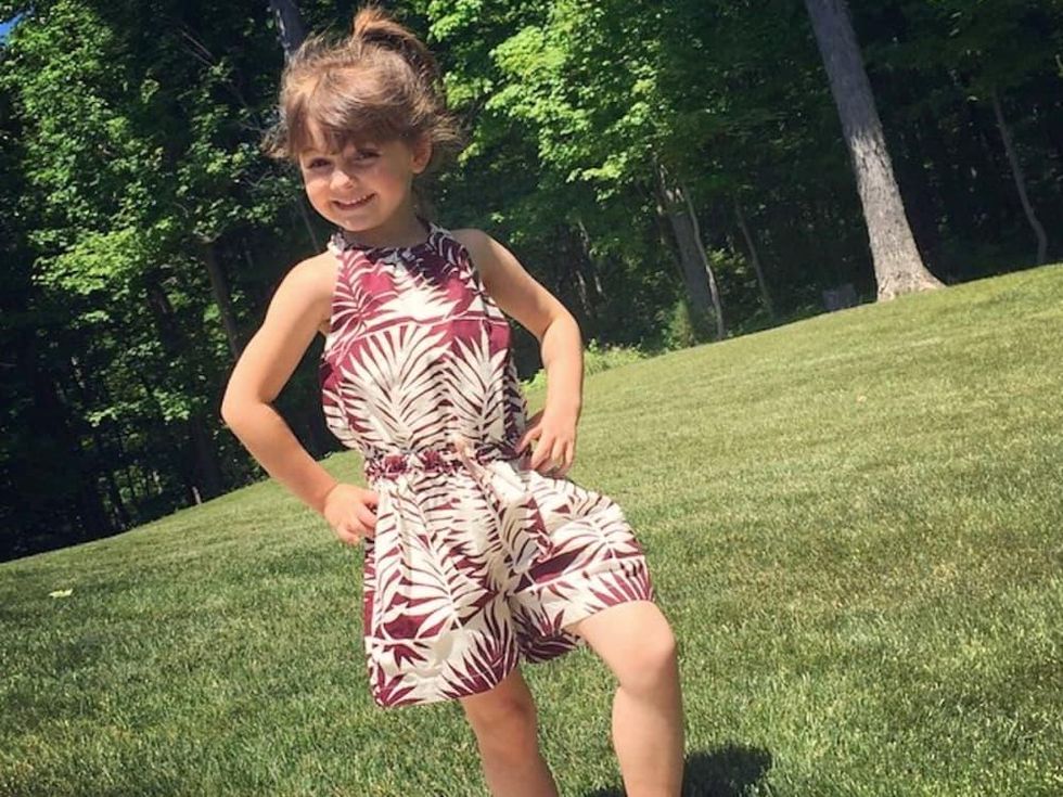 Houston, Little Mayhem for J Crew, June 2015, Mayhem in romper