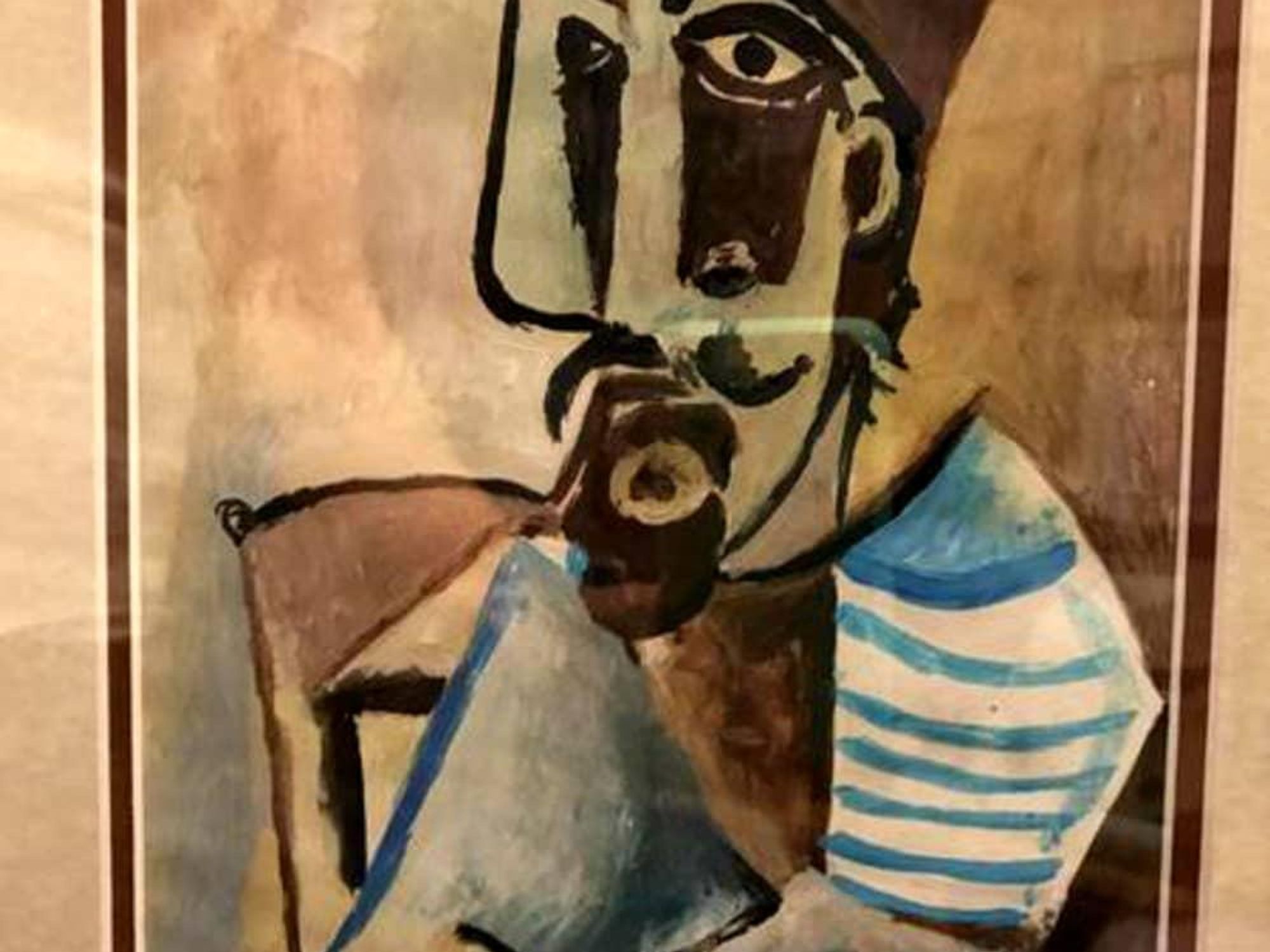 Houston Picasso painting for sale Nextdoor ad