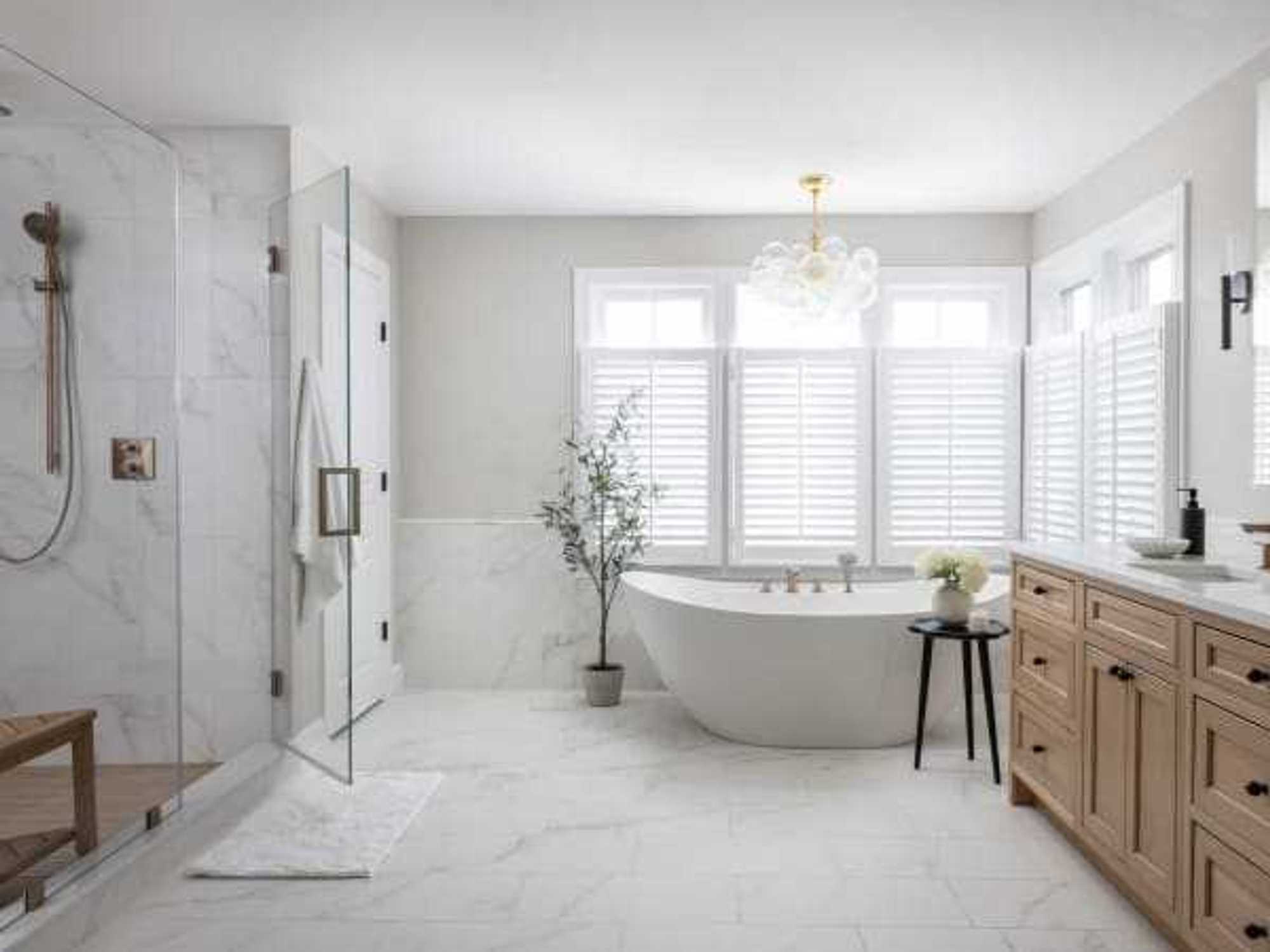 Houzz 2026 House and Home Study, renovated master bathroom