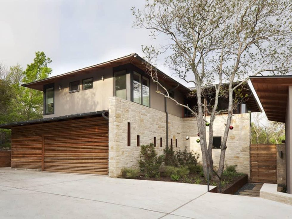 Houzz Austin home tour healthy house exterior