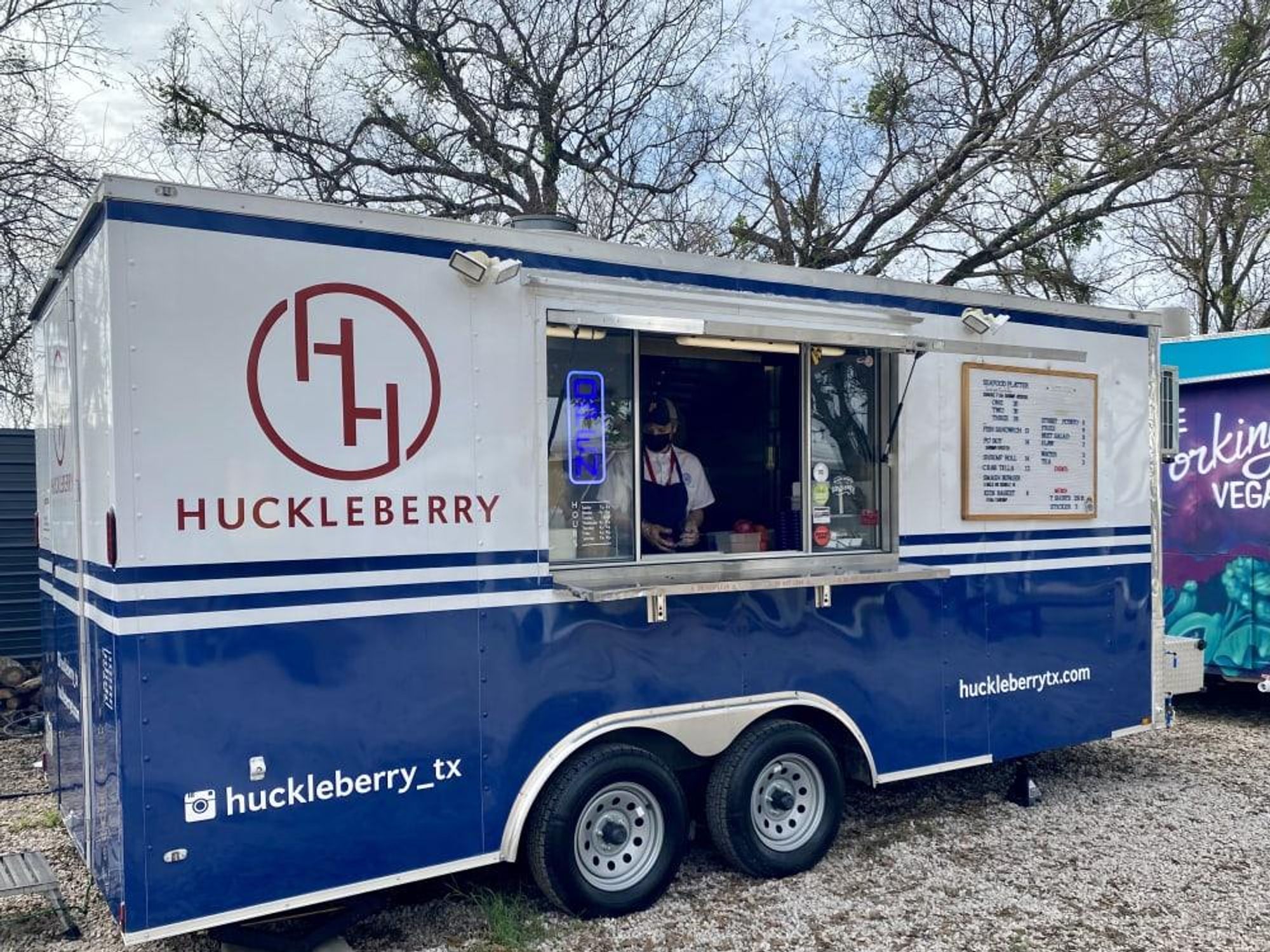 Huckleberry food truck South Austin