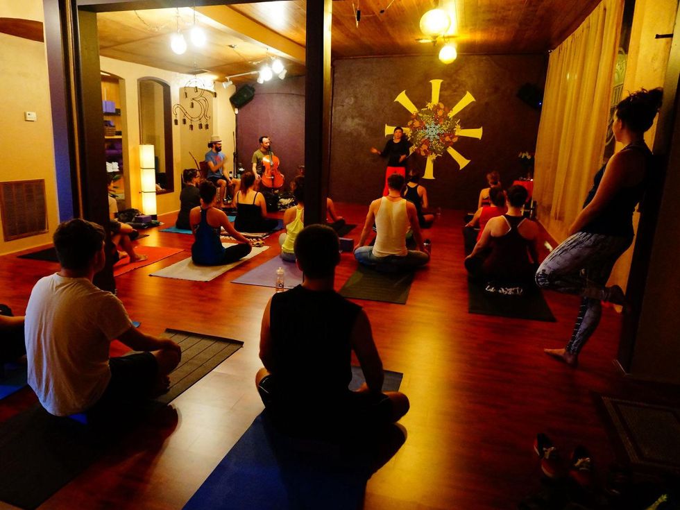 Hyde Park Yoga Company class