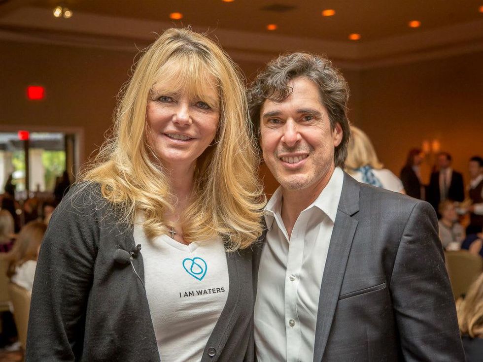 I Am Waters Supermodel Luncheon_Cheryl Tiegs_David Garza_2015