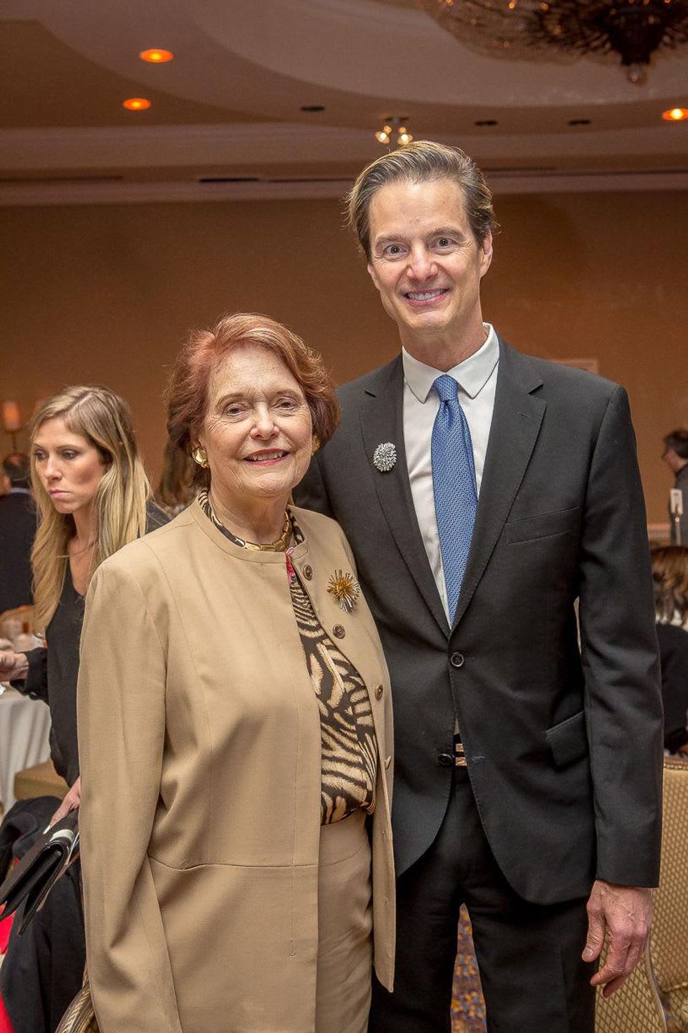 I Am Waters Supermodel Luncheon_Janell Chesnut_Dr. John Hogg_2015