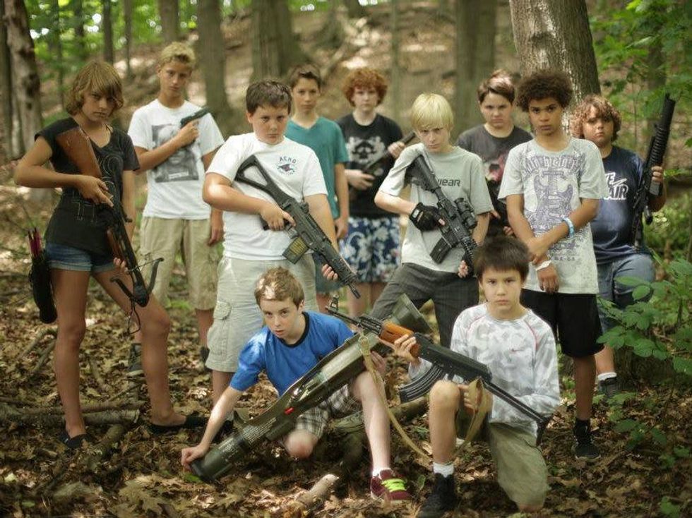 I Declare War movie cast