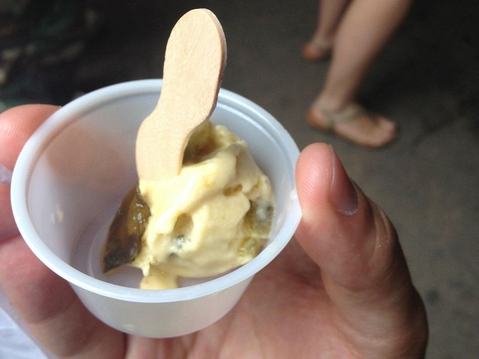 Ice cream queso at Quesoff IV