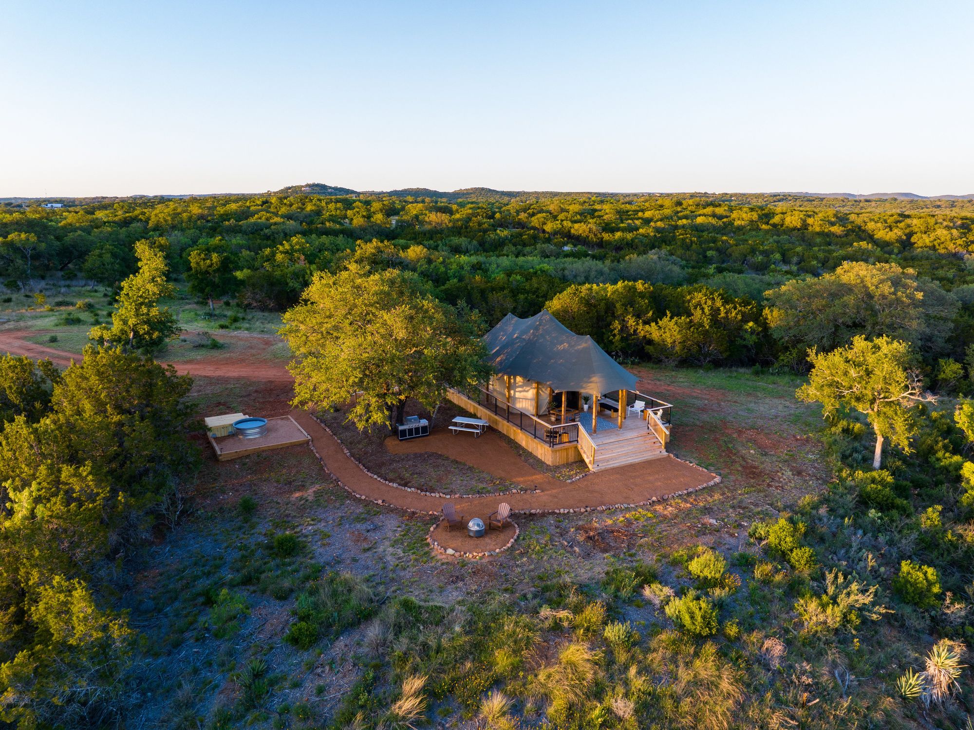 Hill Country glamping retreat near Austin goes gourmet with new personal chef experience